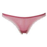 Calvin Klein Ultra Low Rise Thong. Ohuet stringmalliset pikkuhousut, joissa pitsiä.

Materiaali: 82% nylonia, 18% elastaania.
Pesu 30 asteessa.
