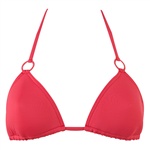 Calvin Klein Core Solids Triangle. Trendikkäät kolmiobikinit kevyellä toppauksella, sidotaan niskan takaa ja selästä.
 
Materiaali: 77% nyloni...