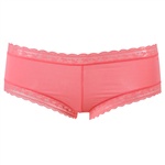 Calvin Klein Modal Lace Hipster. Ohuet pikkuhousut pitsillä hipsterimallissa.
 
Materiaali: 89% nylonia, 11% elastaania.
Pesu 30 asteessa.

