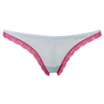 Calvin Klein Ultra Low Rise Thong. Ohuet stringmalliset pikkuhousut, joissa pitsiä.

Materiaali: 82% nylonia, 18% elastaania.
Pesu 30 asteessa.