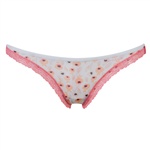 Calvin Klein Ultra Low Rise Thong. Ohuet stringmalliset pikkuhousut, joissa pitsiä.

Materiaali: 82% nylonia, 18% elastaania.
Pesu 30 asteessa.